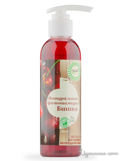 Фитошампунь натуральный Вишня, 250 мл, Nice Day