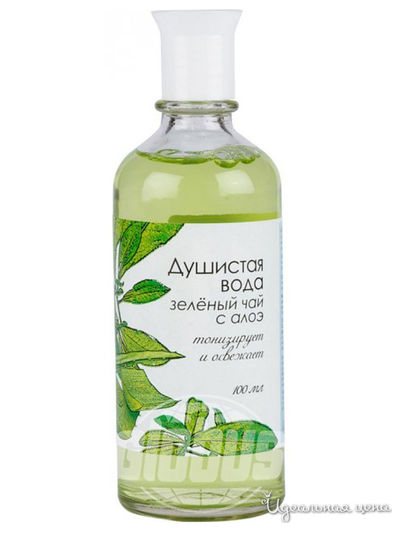 Душистая вода Зеленый чай с алоэ, 100 мл, Понти Парфюм