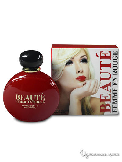 Туалетная вода BEAUTE FEMME EN ROUGE, 50 мл, Понти Парфюм