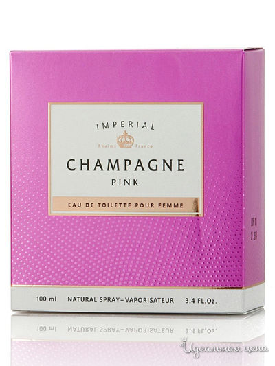 Туалетная вода Champagne Pink, 100 мл, Понти Парфюм