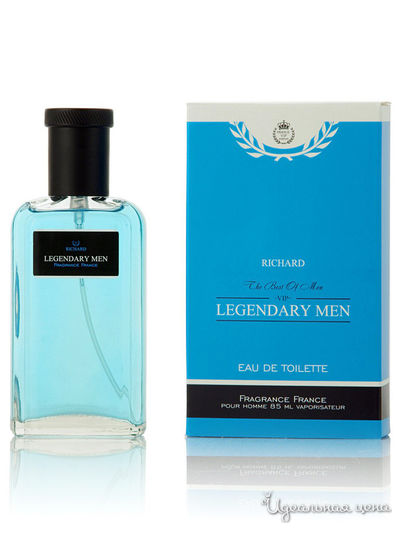 Туалетная вода LEGENDARY MEN RICHARD, 85 мл, Понти Парфюм