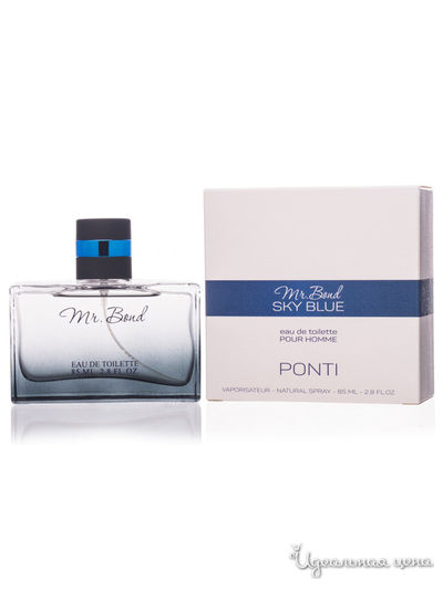 Туалетная вода Mr. Bond SKY BLUE, 85 мл, Понти Парфюм