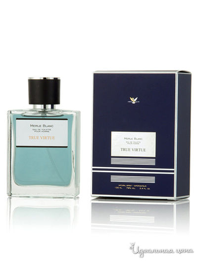 Туалетная вода Merle blanc TRUE VIRTUE, 100 мл, Понти Парфюм