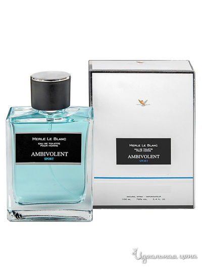 Туалетная вода Merle blanc AMBIVOLENT, 100 мл, Понти Парфюм