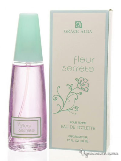 Туалетная вода Grace Alba Fleur secrete, 50 мл, Понти Парфюм