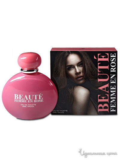 Туалетная вода BEAUTE FEMME EN ROSE, 50 мл, Понти Парфюм