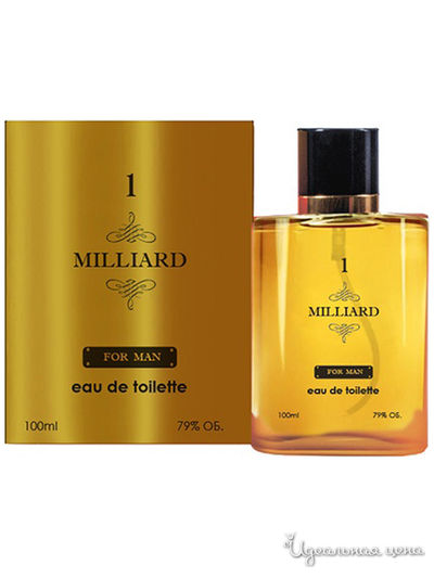 Туалетная вода 1 Milliard, 100 мл, Понти Парфюм