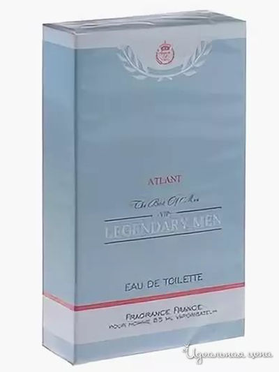 Туалетная вода LEGENDARY MEN ATLANT, 85 мл, Понти Парфюм
