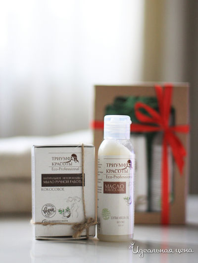 Набор для тела Кокосовый №2, 2 предмета, Триумф Красоты