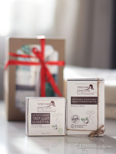 Набор для тела и волос для всех типов, 2 предмета, Триумф Красоты