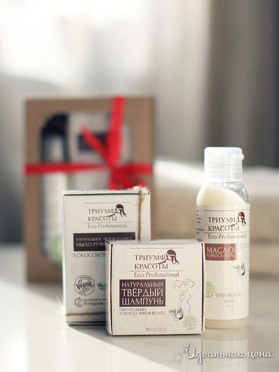 Набор для тела и волос Баунти №1, 3 предмета, Триумф Красоты