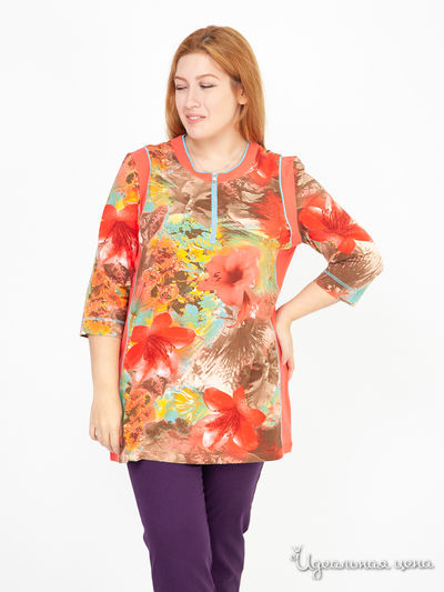 Туника Signora M Klingel, цвет разноцветный, рисунок
