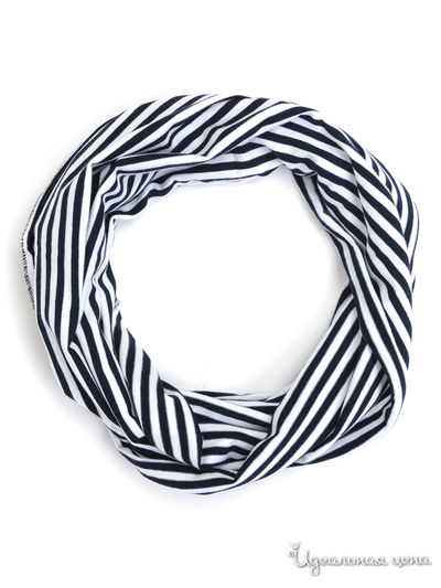 Снуд Klingel, цвет темно-синий, белый, полоска