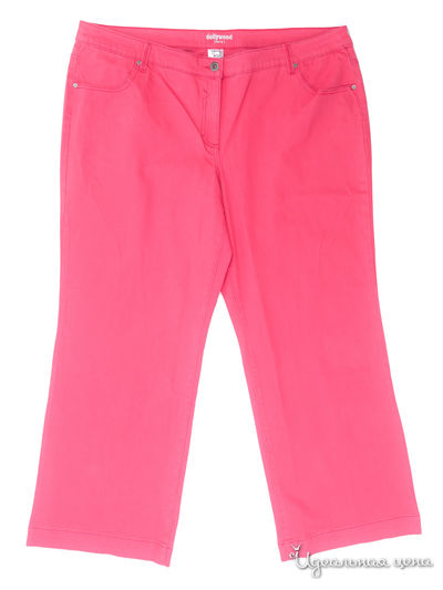 Прямые джинсы Dollywood Klingel, цвет розовый