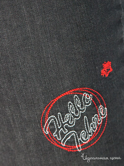 Узкие джинсы с вышивкой Miamoda Klingel, цвет черный