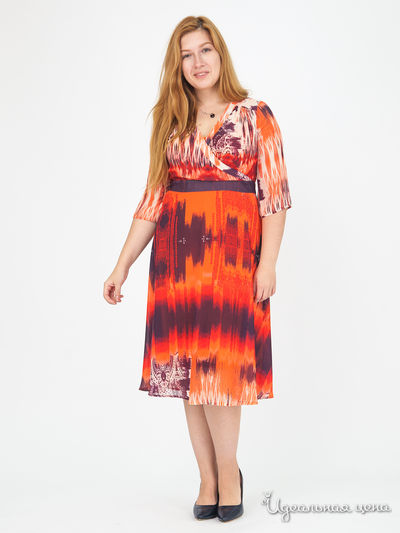 Платье Artigiano Klingel, цвет разноцветный, рисунок