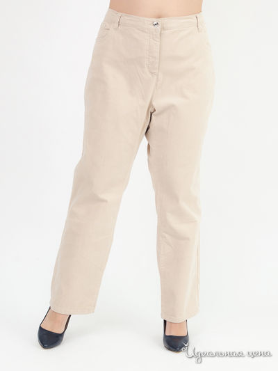 Вельветовые брюки Miamoda Klingel, цвет серо-бежевый