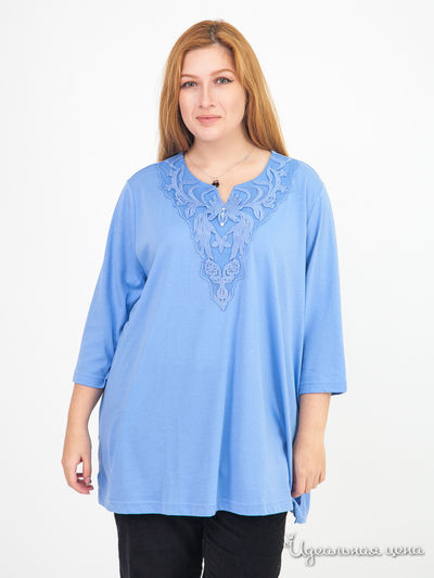 Футболка Julietta Klingel, цвет голубой