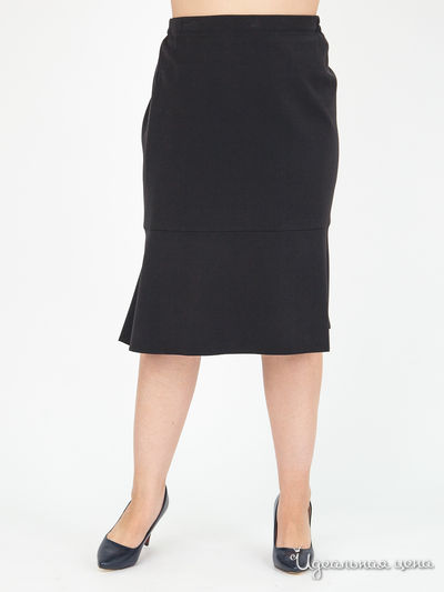 Юбка с воланом M.Collection Klingel, цвет черный