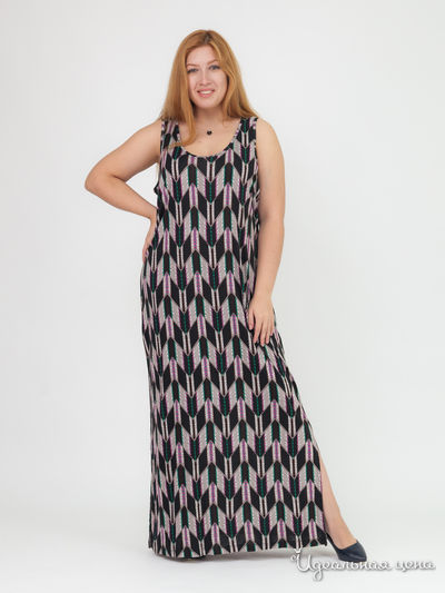 Длинное платье из джерси Angel of Style Klingel, цвет разноцветный, рисунок