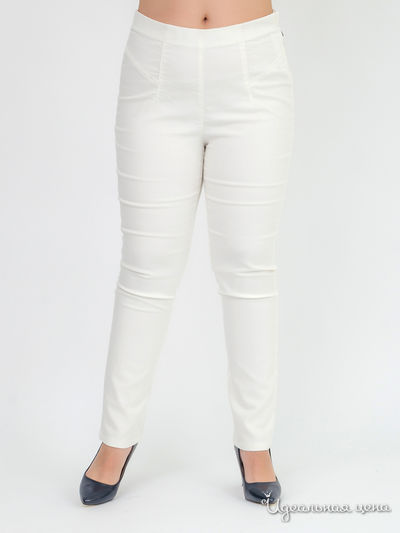 Узкие брюки Paola Klingel, цвет экрю