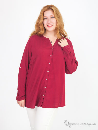 Блузка Janet&Joyce Klingel, цвет бордовый