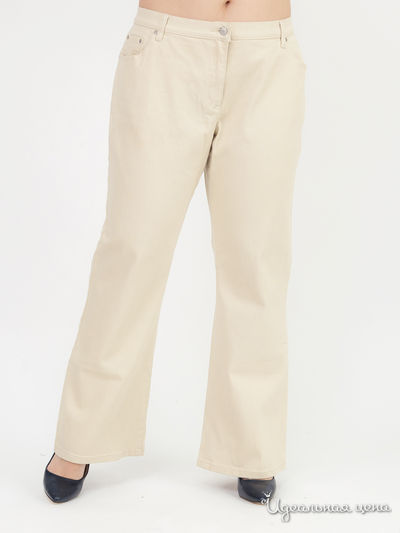 Прямые джинсы Maxime Klingel, цвет кремовый