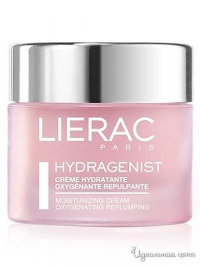 Крем для лица кислородный увлажняющий Hydragenist, 50 мл, LIERAC