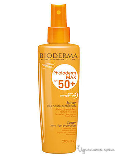 Спрей солнцезащитный SPF 50+, 200 мл, BIODERMA