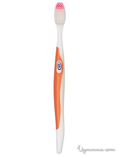 Зубная щетка силиконовая, Korea, цвет Оранжевый