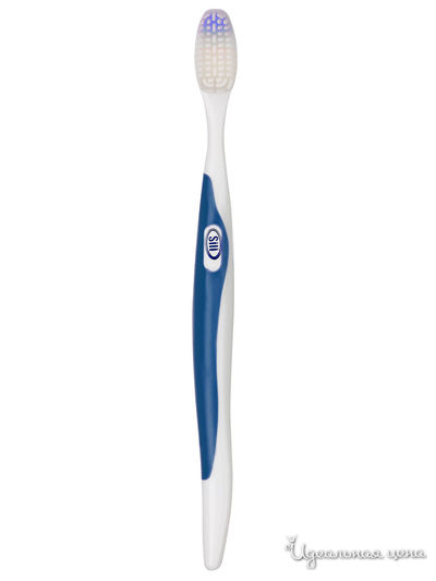 Зубная щетка силиконовая, Korea, цвет синий