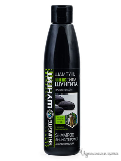 Шампунь для волос сила шунгита против перхоти, 330 мл, NATURA VITA