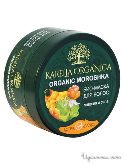 Био-маска для волос энергия и сила Organic Moroshka, 220 мл, NATURA VITA