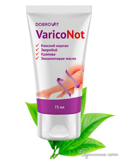 Крем для ног VaricoNot, 75 мл, DOBROVIT