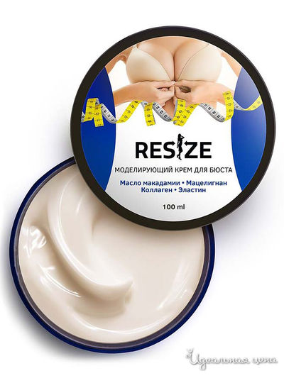 Крем для бюста моделирующий ReSize, 100 мл, DOBROVIT
