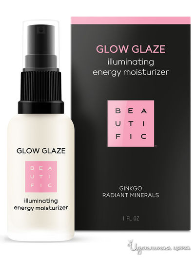 Крем для лица легкий энергетик против усталости кожи с эффектом сияния Glow Glaze, 30 мл, BEAUTIFIC