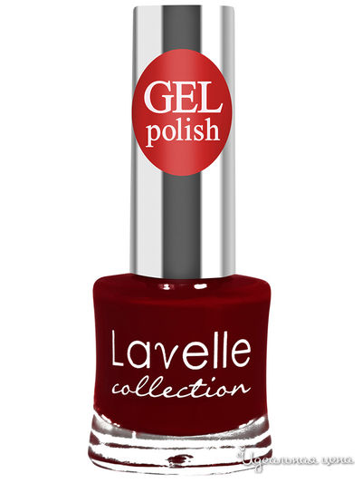 Лак для ногтей GEL POLISH, 18 бордово-красный 10 мл, Lavelle Collection
