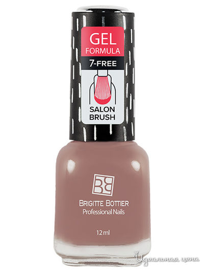 Гель-лак для ногтей, 15 розовый латте, 12 мл, Brigitte Bottier