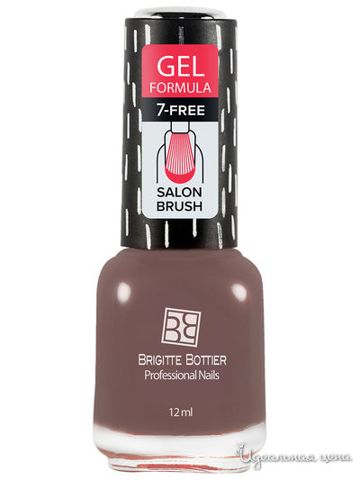 Гель-лак для ногтей, 49 розовое какао, 12 мл, Brigitte Bottier