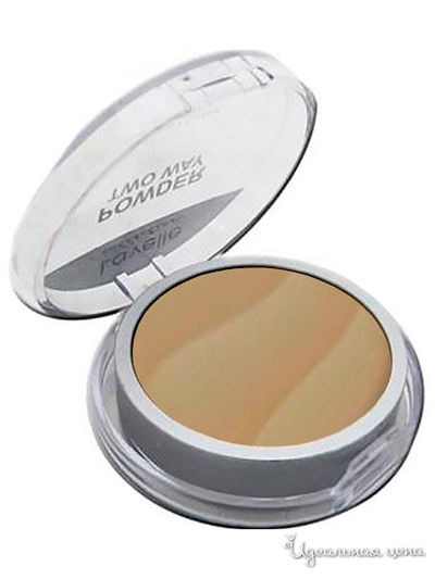 Пудра для лица компактная Two Way Powder, 06 светло-медовый, Lavelle Collection