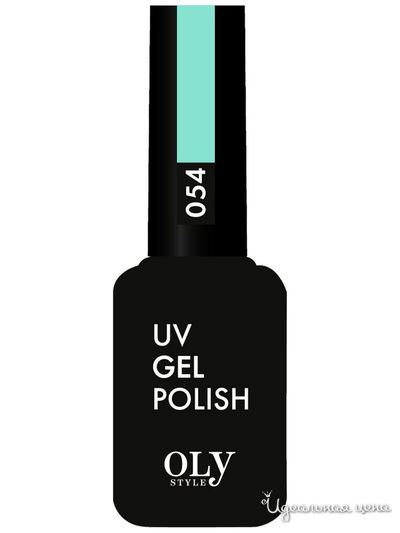 Гель-лак для ногтей, 054 мятный, 10 мл, OLYSTYLE