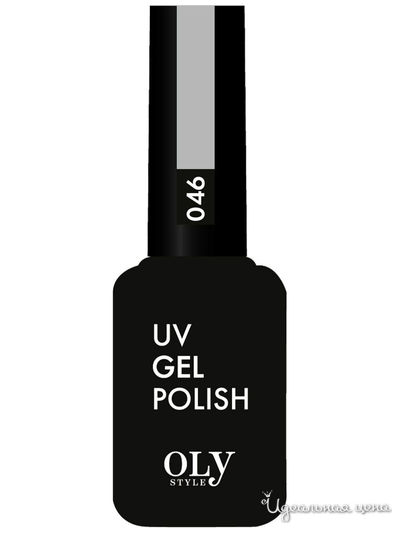 Гель-лак для ногтей, 046 серебряный, 10 мл, OLYSTYLE