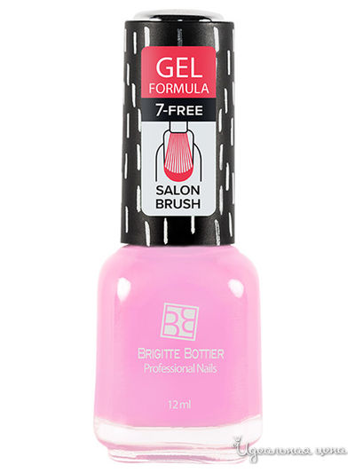Гель-лак для ногтей, 67 средне-розовый, 12 мл, Brigitte Bottier