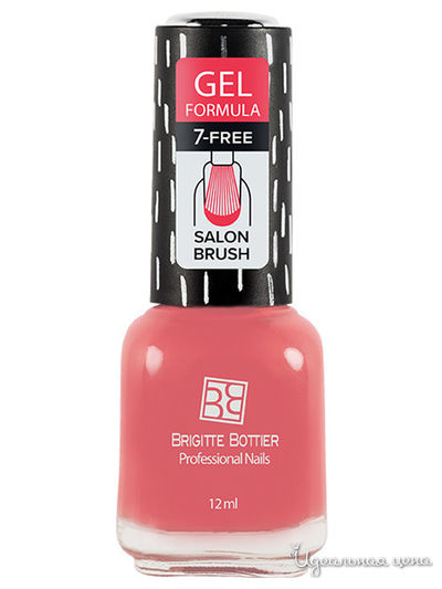 Гель-лак для ногтей, 09 розовый, 12 мл, Brigitte Bottier