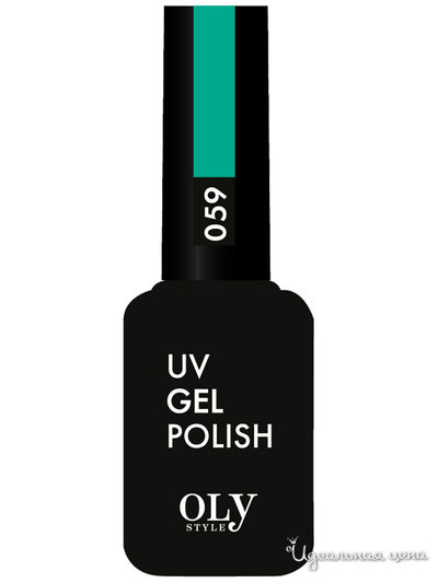 Гель-лак для ногтей, 059 морской зеленый, 10 мл, OLYSTYLE