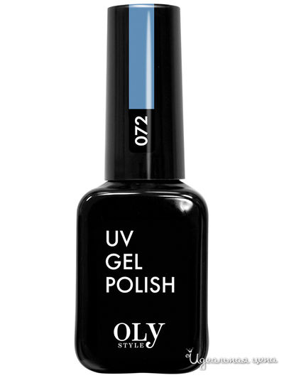 Гель-лак для ногтей, 072 серо-синий, 10 мл, OLYSTYLE