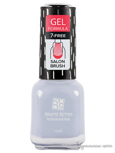 Гель-лак для ногтей, 64 светло-серый, 12 мл, Brigitte Bottier