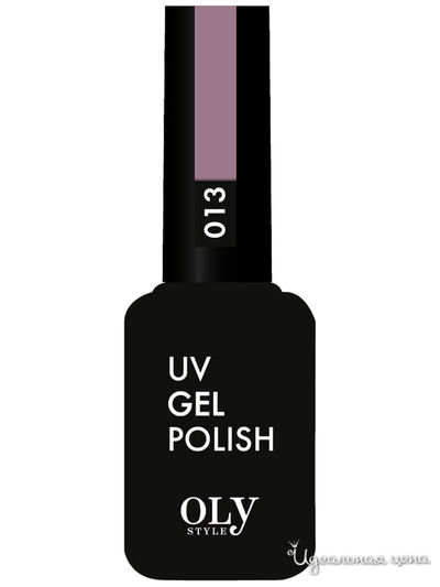 Гель-лак для ногтей, 013 серо-лиловый, 10 мл, OLYSTYLE