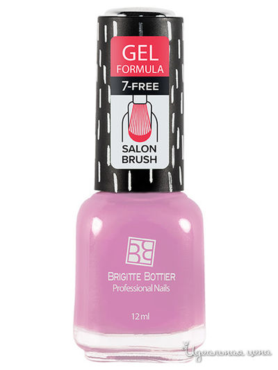 Гель-лак для ногтей, 66 розовато-сиреневый, 12 мл, Brigitte Bottier