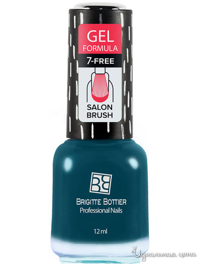 Гель-лак для ногтей, 72 морская волна, 12 мл, Brigitte Bottier